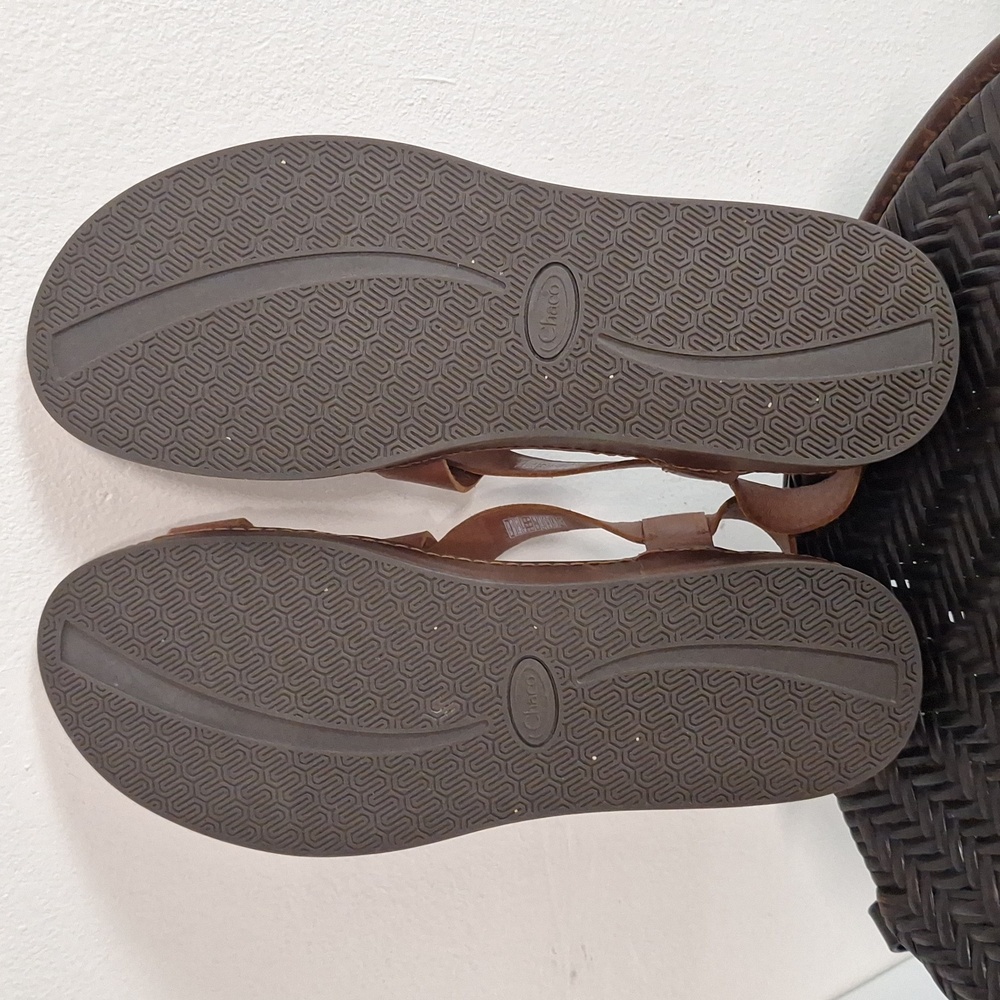Chaco Women's Wayfarer Sandal, Rust, Size 12 Medium US - Picture 10 of 13